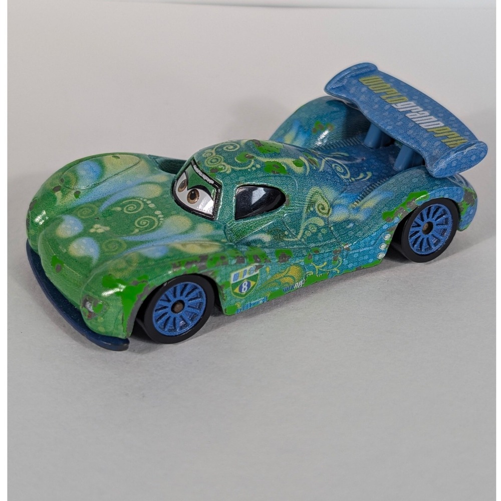Disney Pixar Cars Carla Veloso World Grand Prix Mattel Diecast Brazil Racer